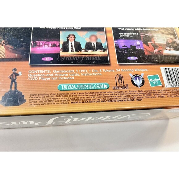 Parker Brothers Trivial Pursuit Saturday Night Live DVD Edition New Sealed - Picture 7 of 11